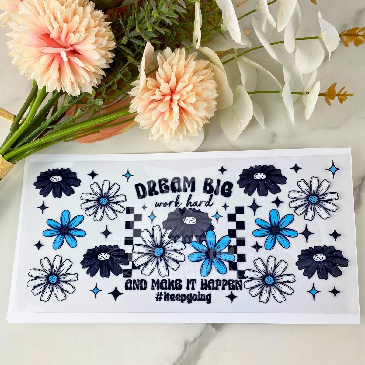 Dream Big | 16 oz UV DTF Wrap