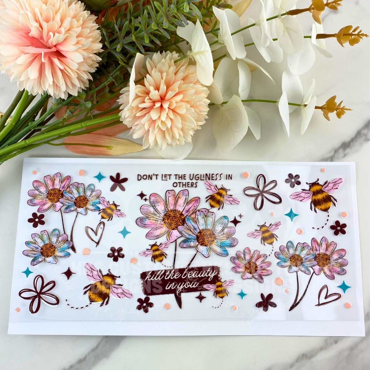 Beauty in You | 16 oz UV DTF Wrap