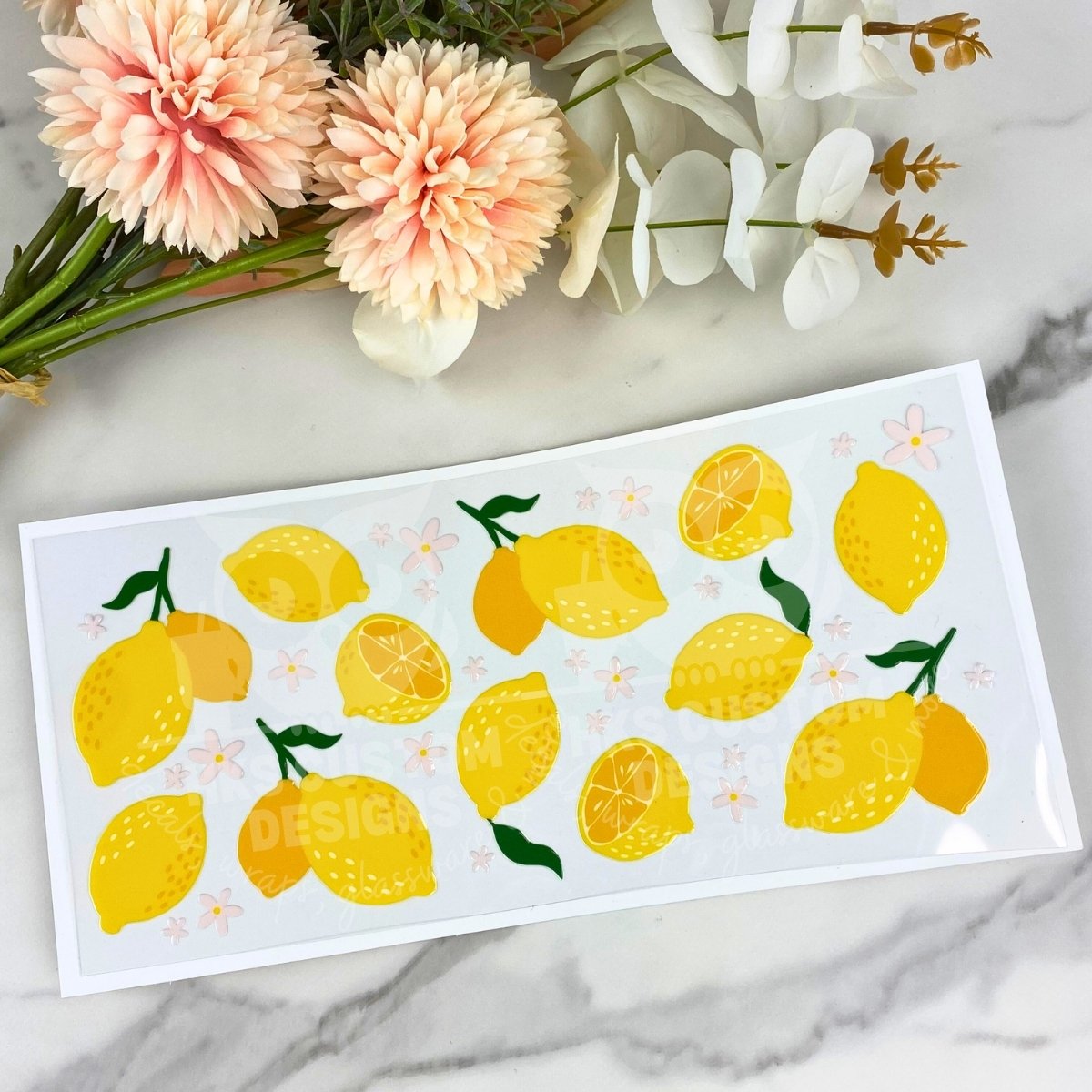 Lemons | 16 oz UV DTF Wrap