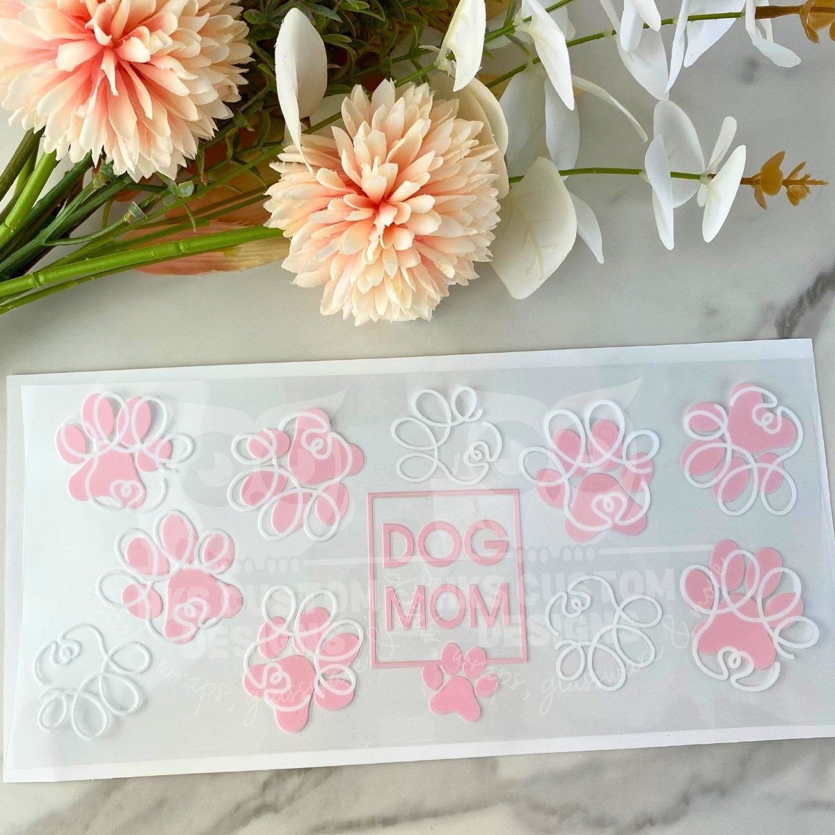 Dog Mom | 16 oz UV DTF Wrap
