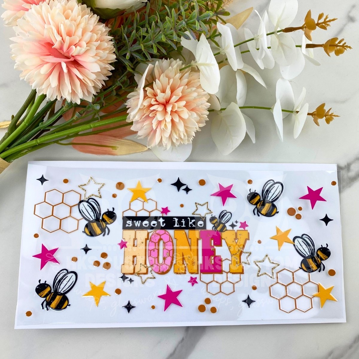 Sweet Like Honey | 16 oz UV DTF Wrap