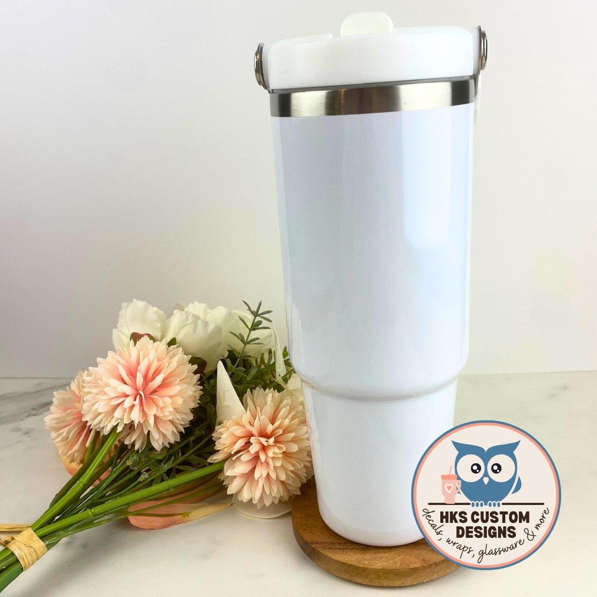 30 oz Stainless Steel Flip Lid
