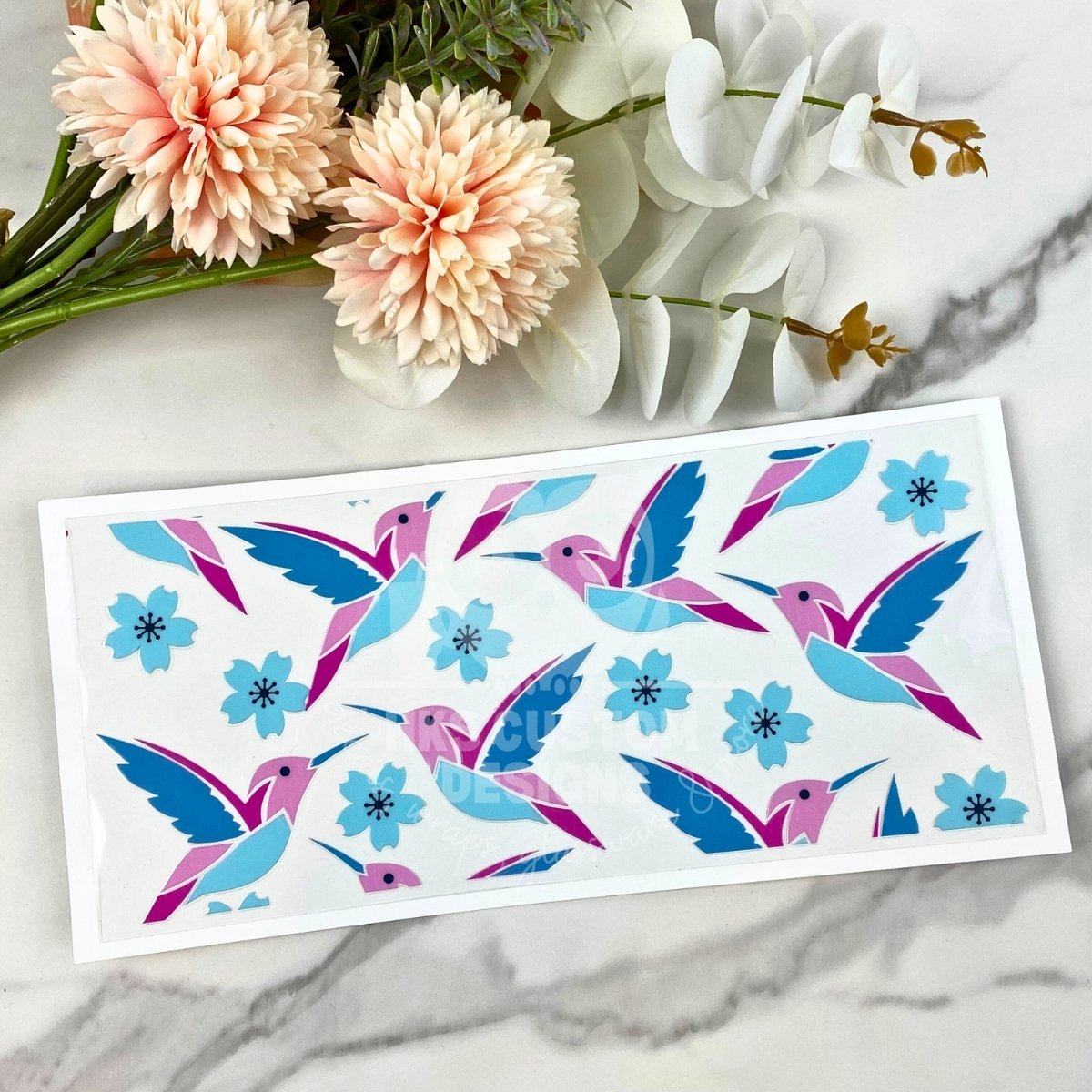 Hummingbird | 16 oz UV DTF Wrap