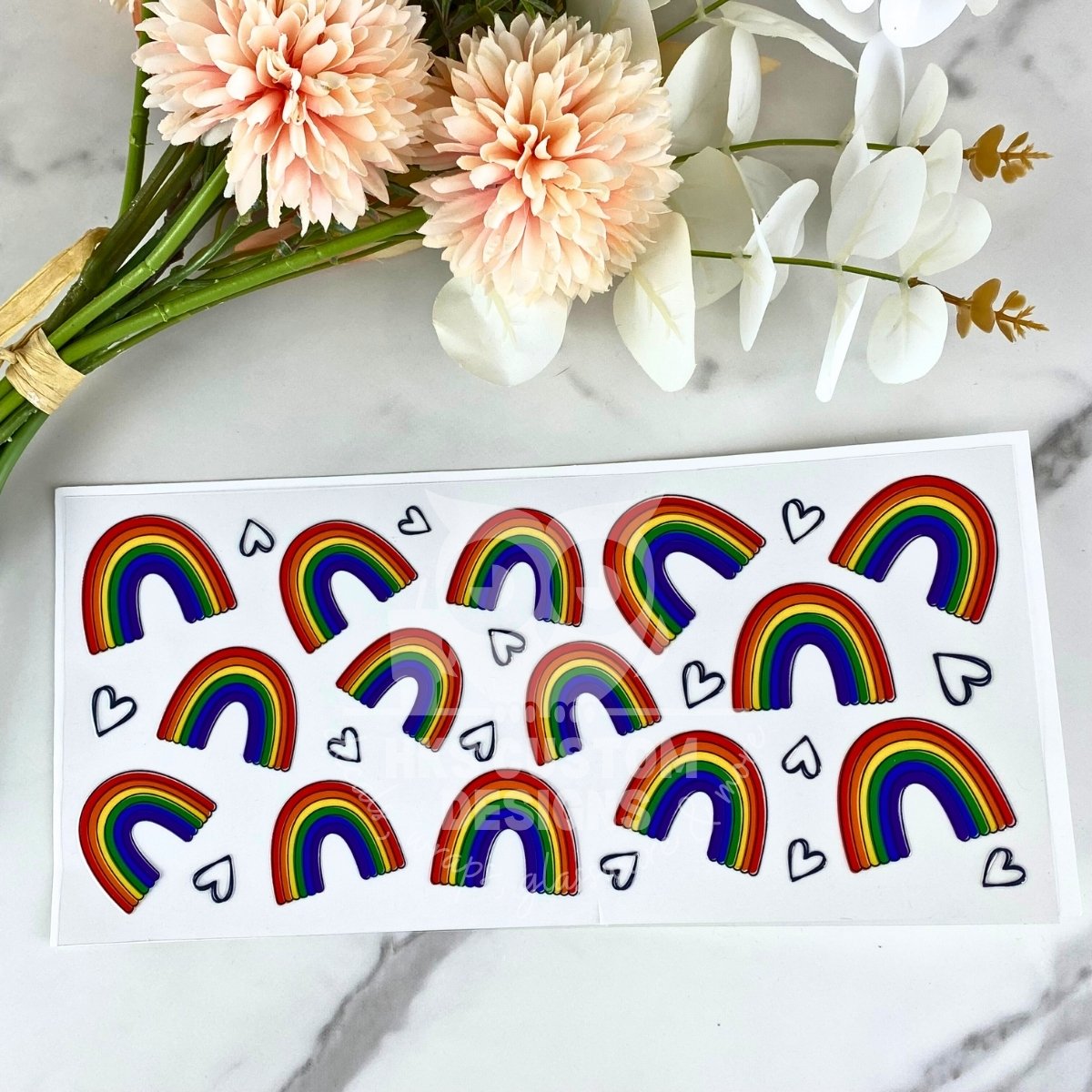 Rainbows | 16 oz UV DTF Wrap