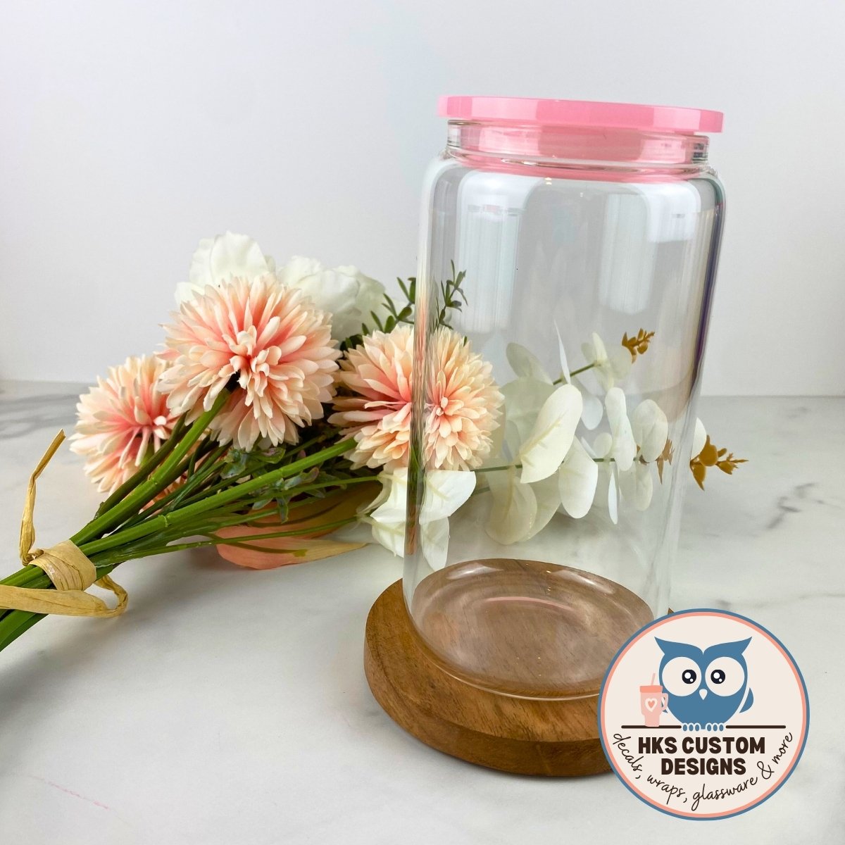 16 oz Clear Glass