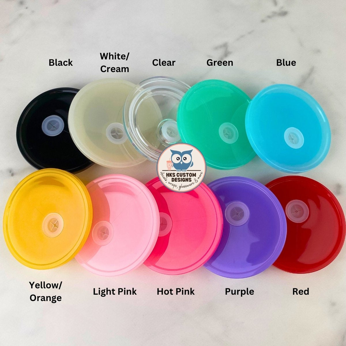16 oz Acrylic Lids