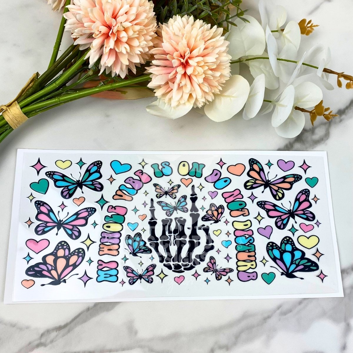 My Whole Vibe | 16 oz UV DTF Wrap