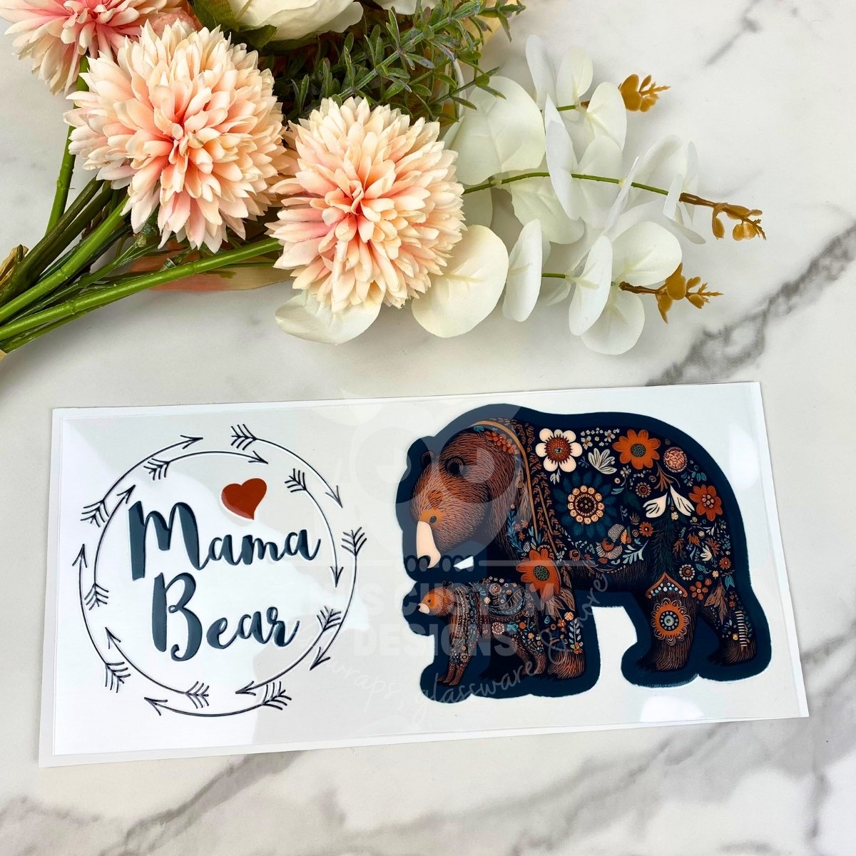 Mama Bear | 16 oz UV DTF Wrap