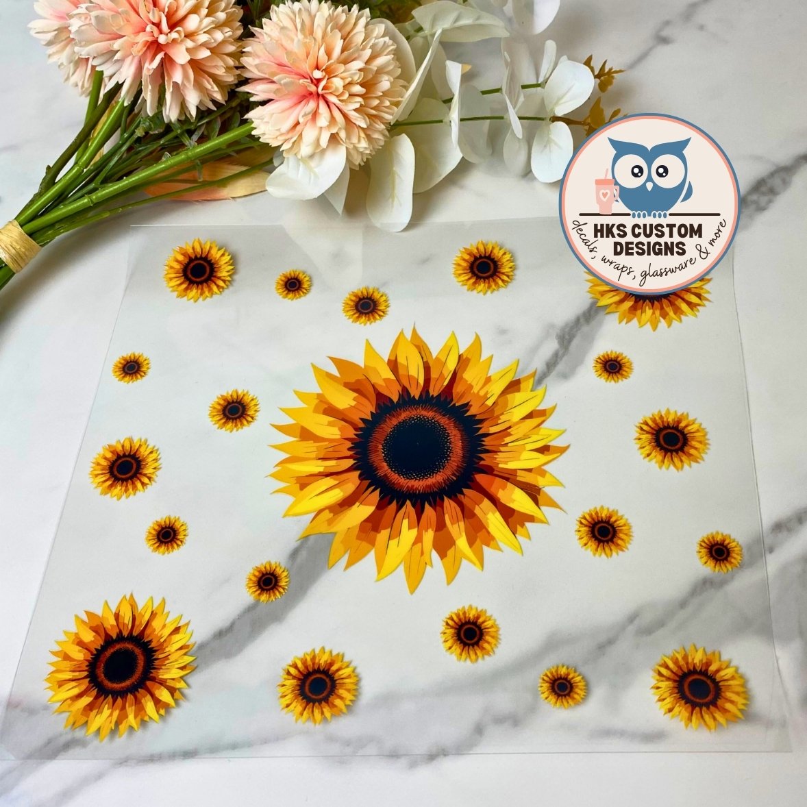 Sunflower | 20/25 oz UV DTF Wrap