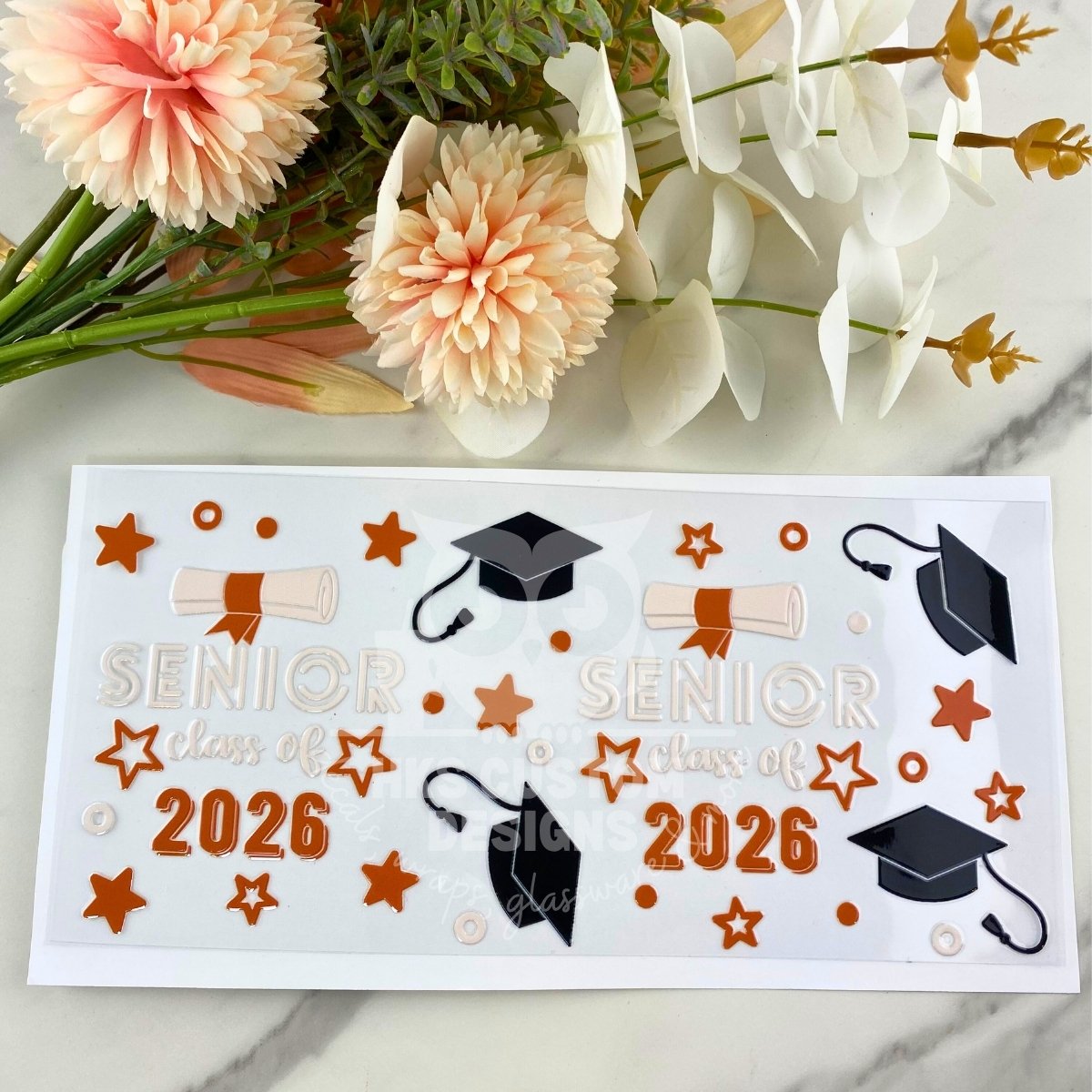 Senior Class of 2026 | 16 oz UV DTF Wrap