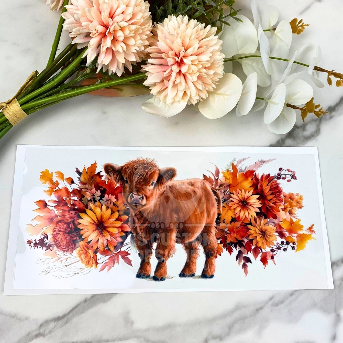 Baby Cow | 16 oz UV DTF Wrap