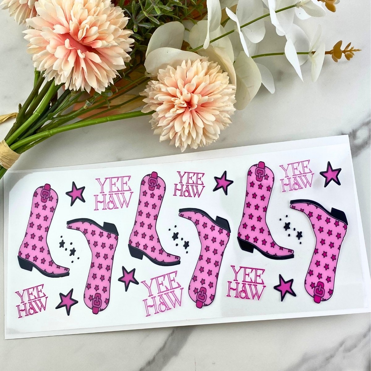 Yee Haw | 16 oz UV DTF Wrap