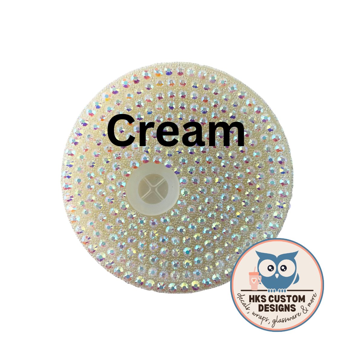 16 oz Rhinestone Lids