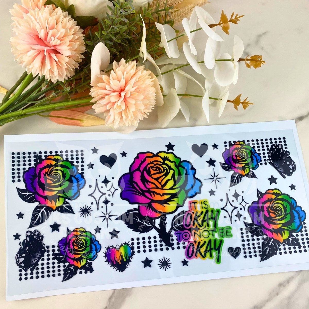 It is okay | 40 oz UV DTF Wrap