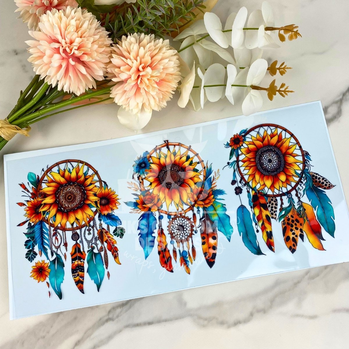 Dreamcatcher | 40 oz UV DTF Wrap