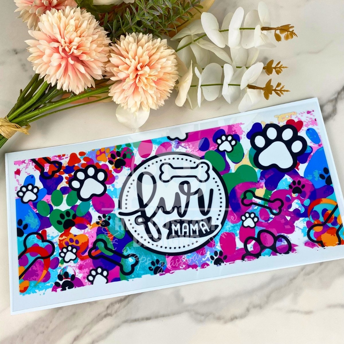Fur Mama 2 | 40 oz UV DTF Wrap