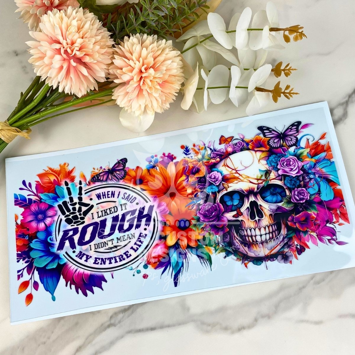 Rough | 40 oz UV DTF Wrap