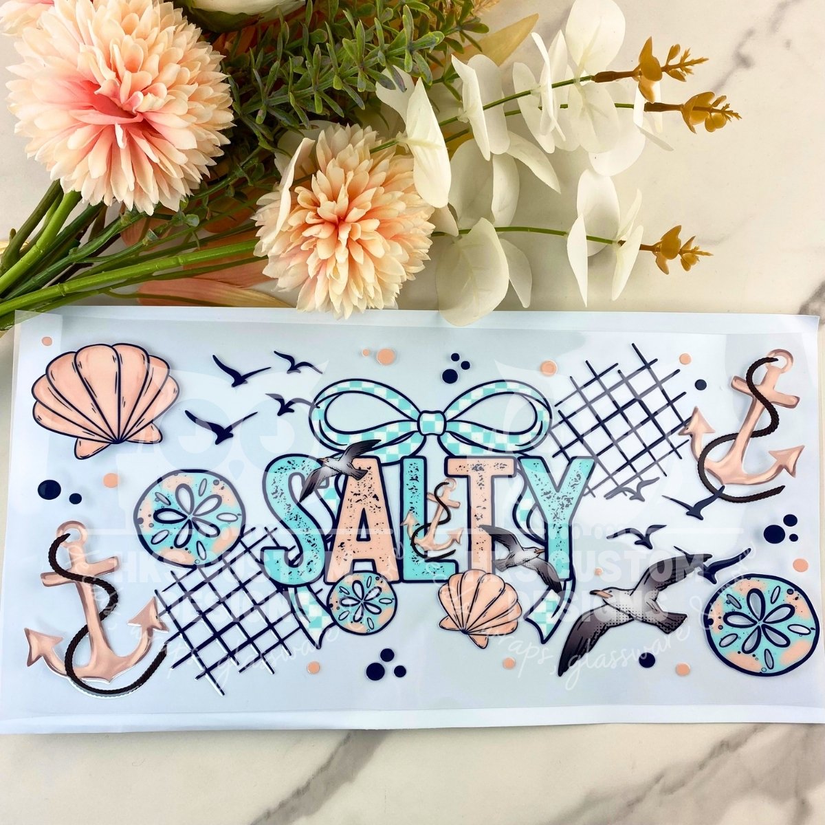 Salty | 40 oz UV DTF Wrap