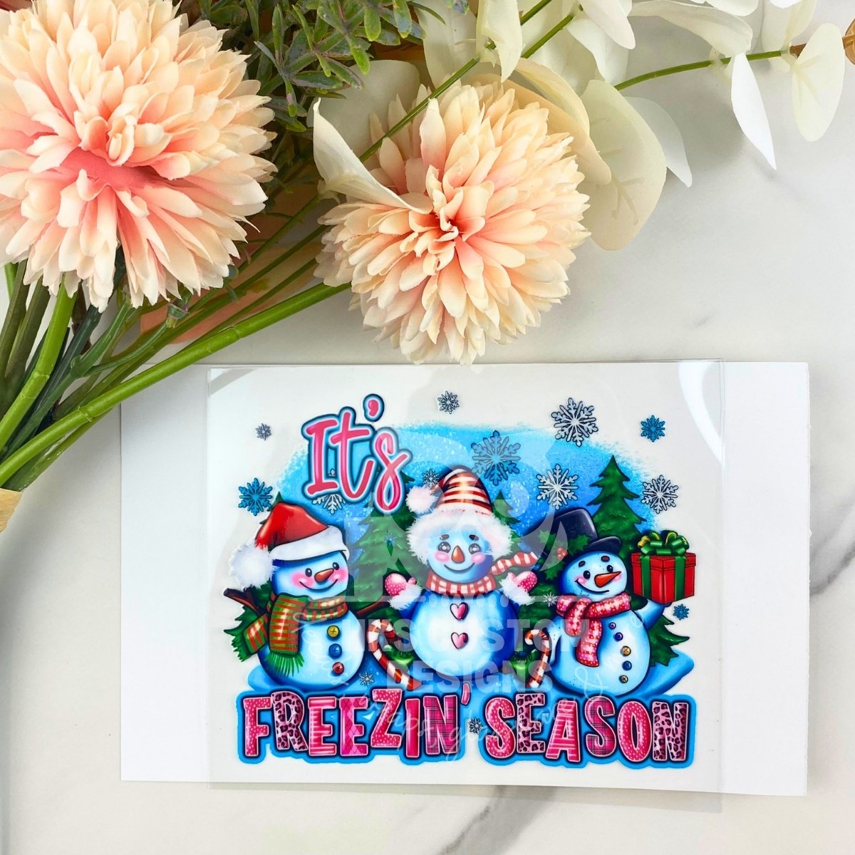 It's Freezin Season | 4" UV DTF Decal
