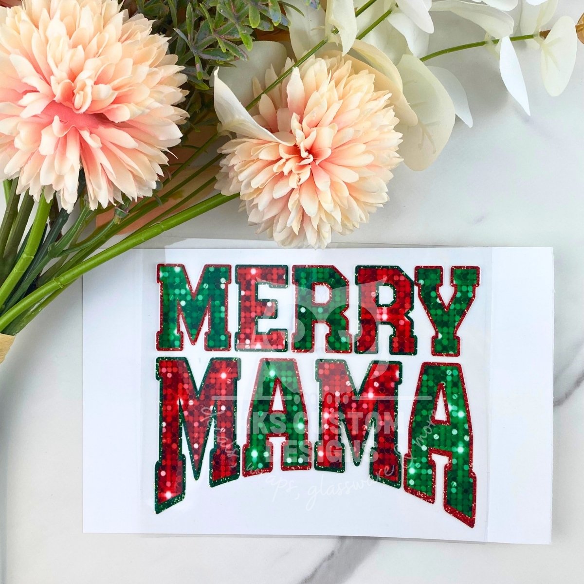 Merry Mama | 4" UV DTF Decal
