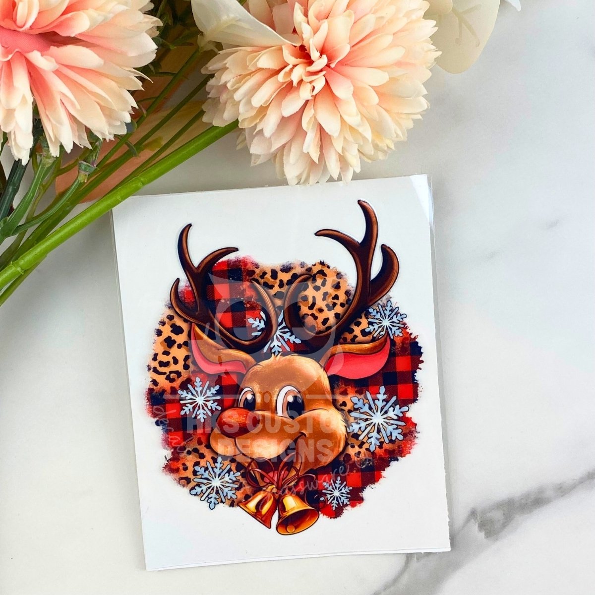 Reindeer | 4" UV DTF Decal