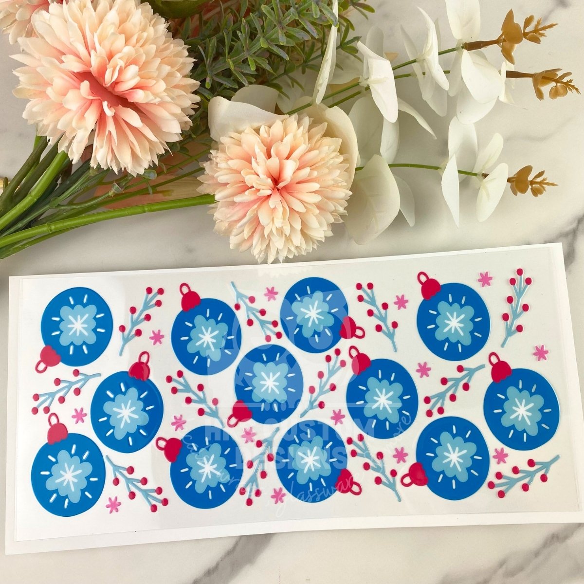Ornaments | 16 oz UV DTF Wrap