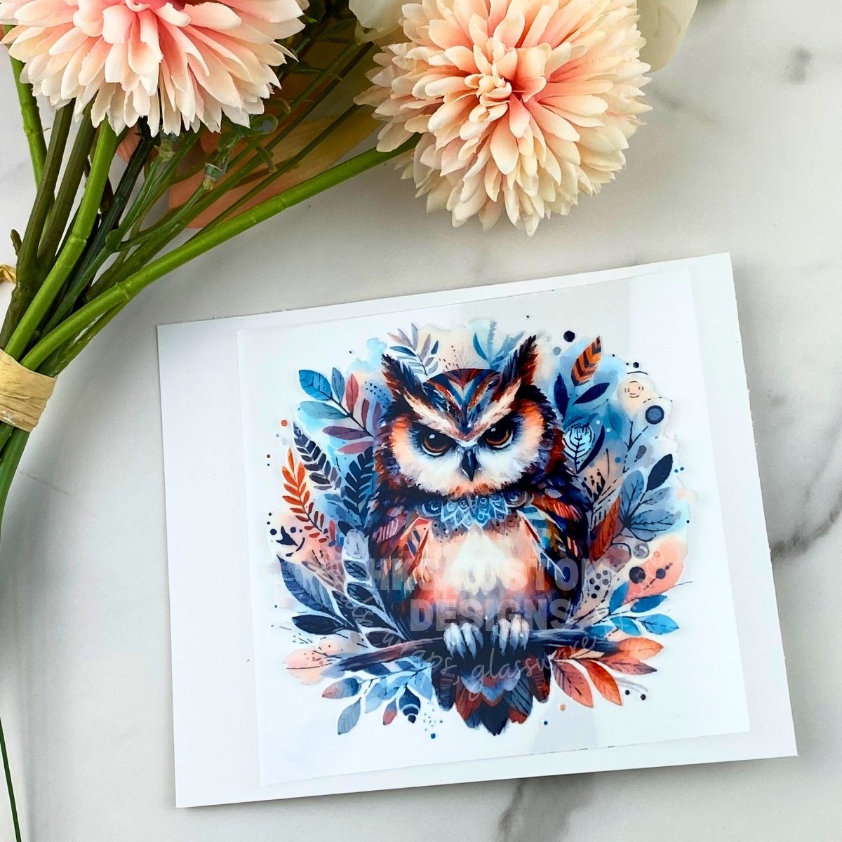 Owl | 4" UV DTF Decal