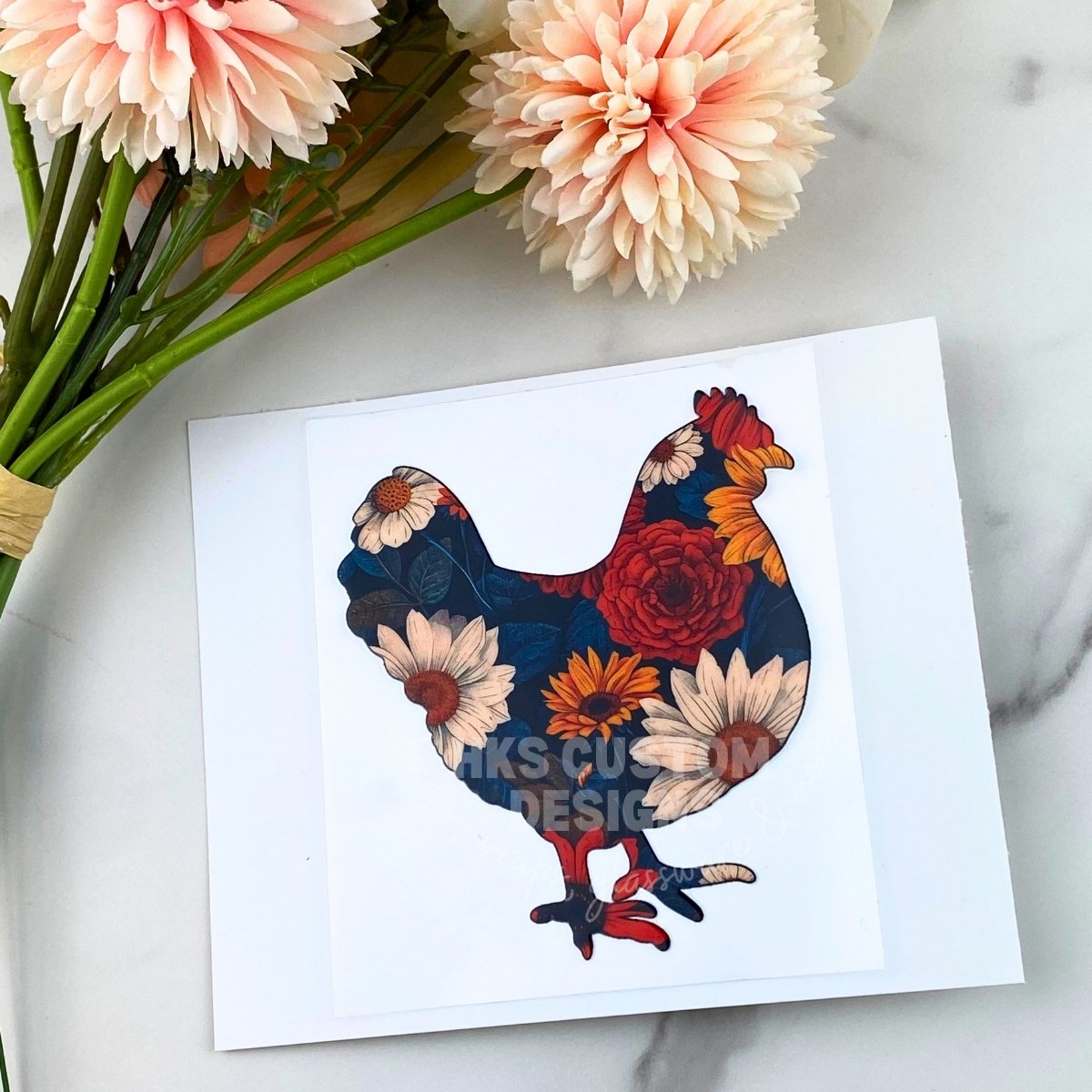 Chicken | 4" UV DTF Decal