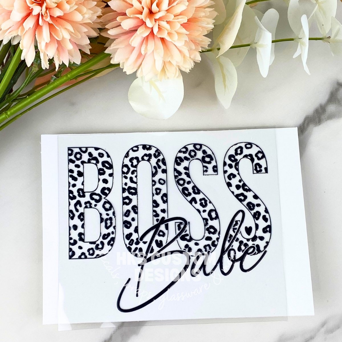 Boss Babe | 4" UV DTF Decal