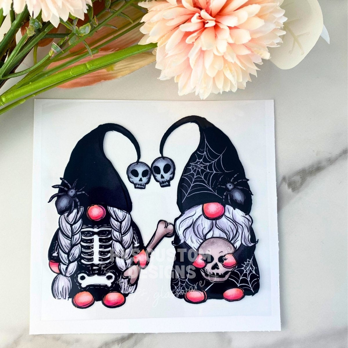 Skull Gnomes | 4" UV DTF Decal