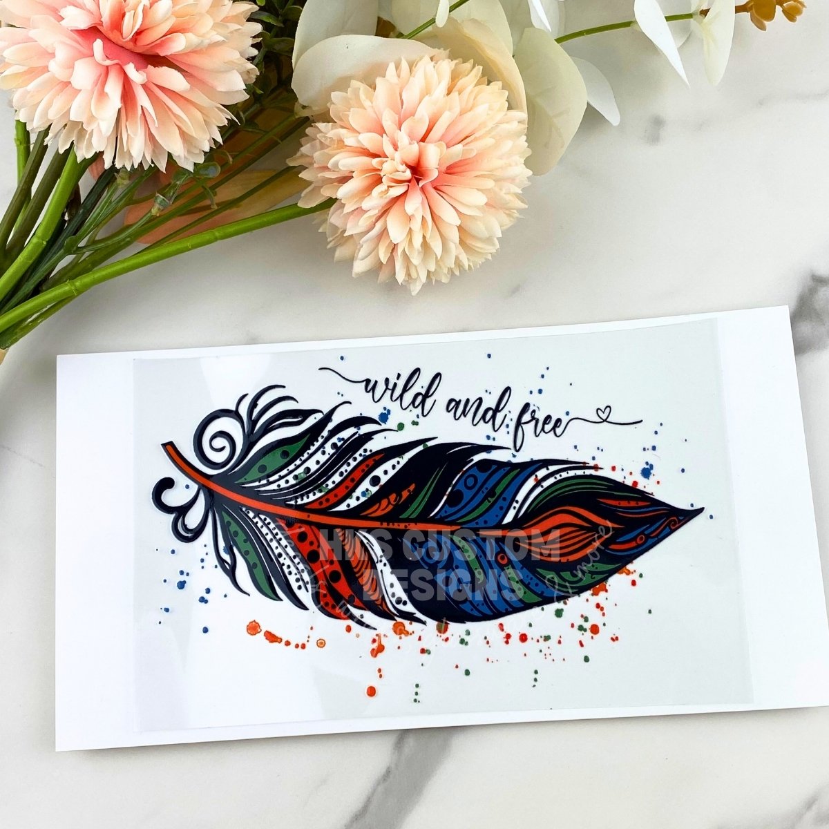 Wild and Free | 4" UV DTF Decal