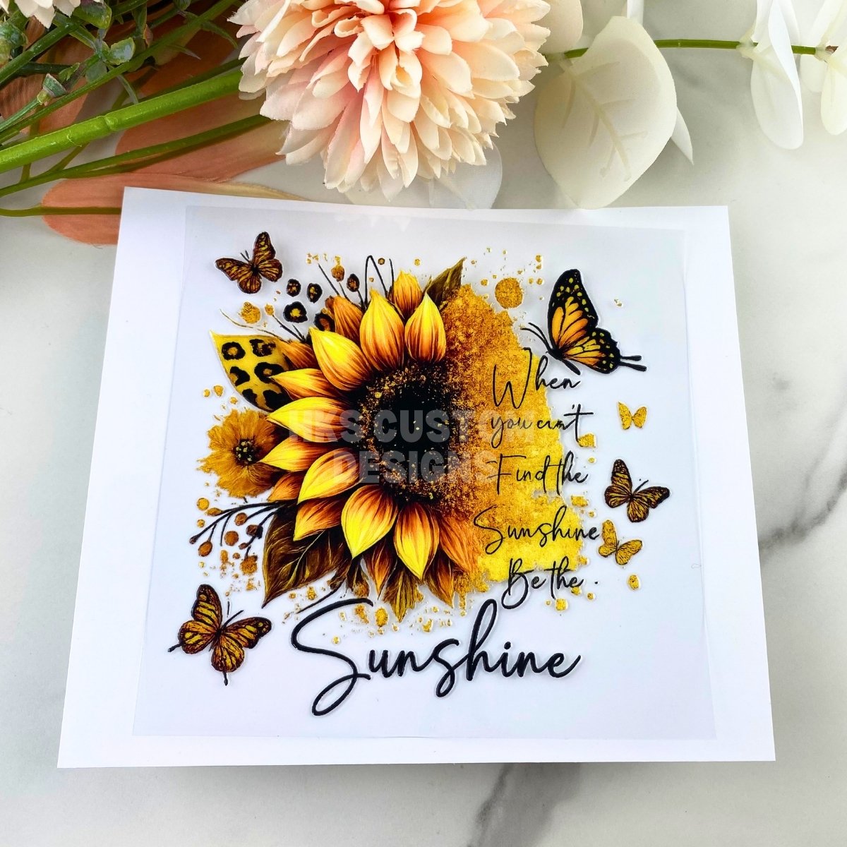 Be the Sunshine | 4" UV DTF Decal
