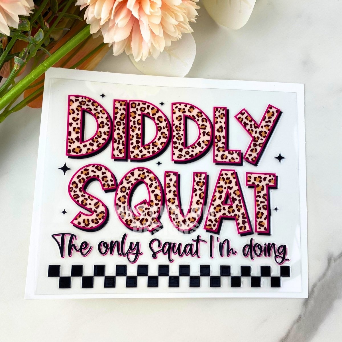 Diddly Squat | 4" UV DTF Decal