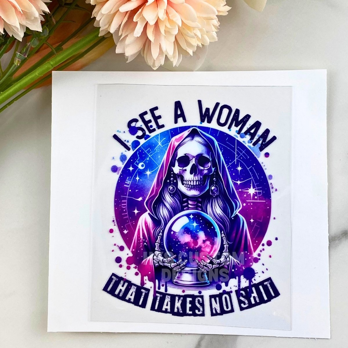 I See a Woman Who | 4" UV DTF Decal
