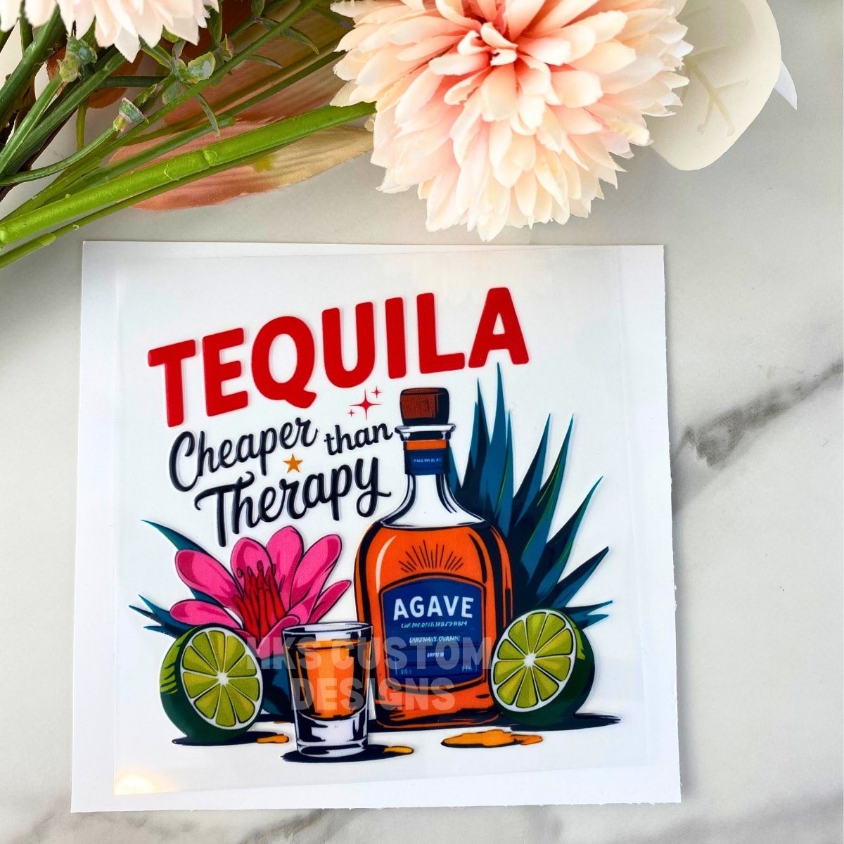Tequila | 4" UV DTF Decal