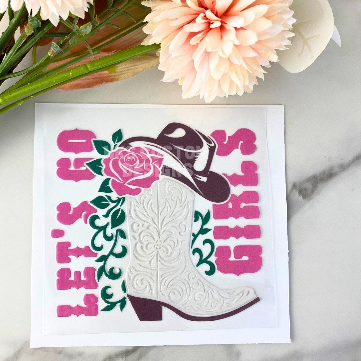 Let's Go Girls | 4" UV DTF Decal