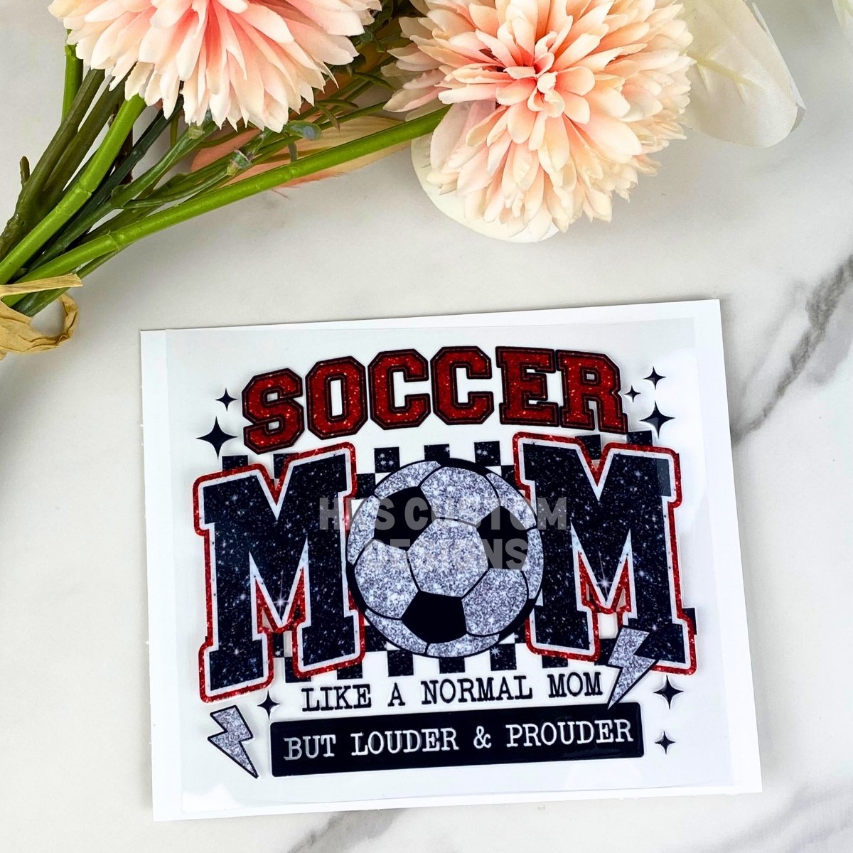 Soccer Mom (like a normal mom...) | 4" UV DTF Decal