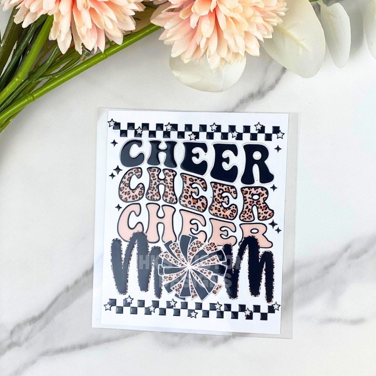 Cheer Mom | 4" UV DTF Decal