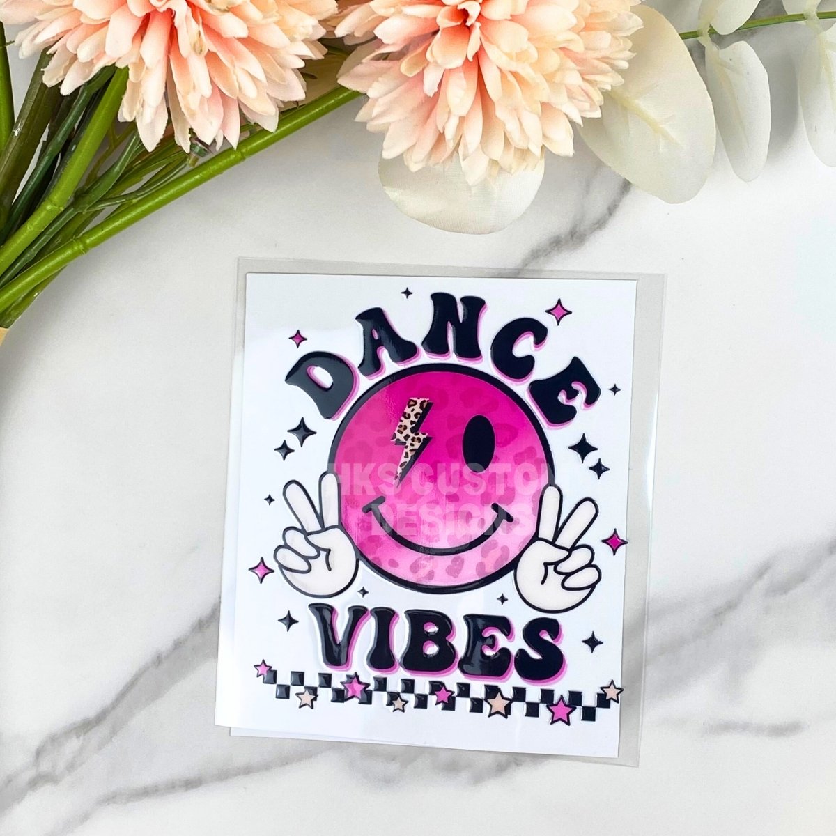Dance Vibes | 4" UV DTF Decal