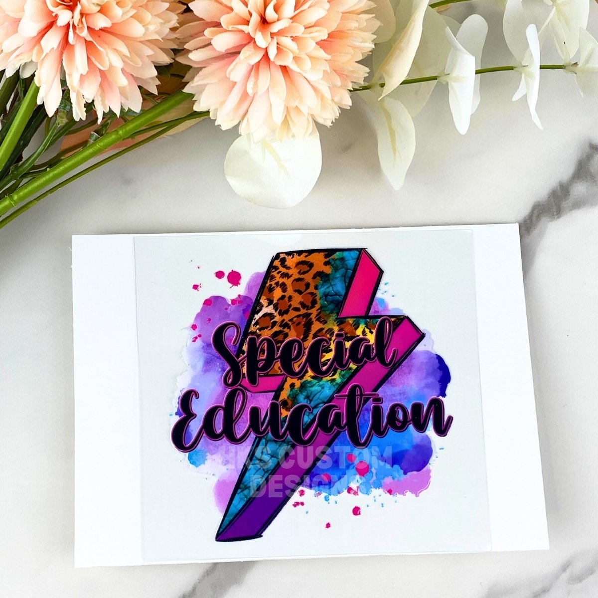 Special Education | 4" UV DTF Decal