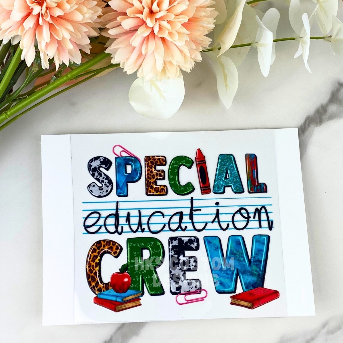 Special Education Crew | 4" UV DTF Decal