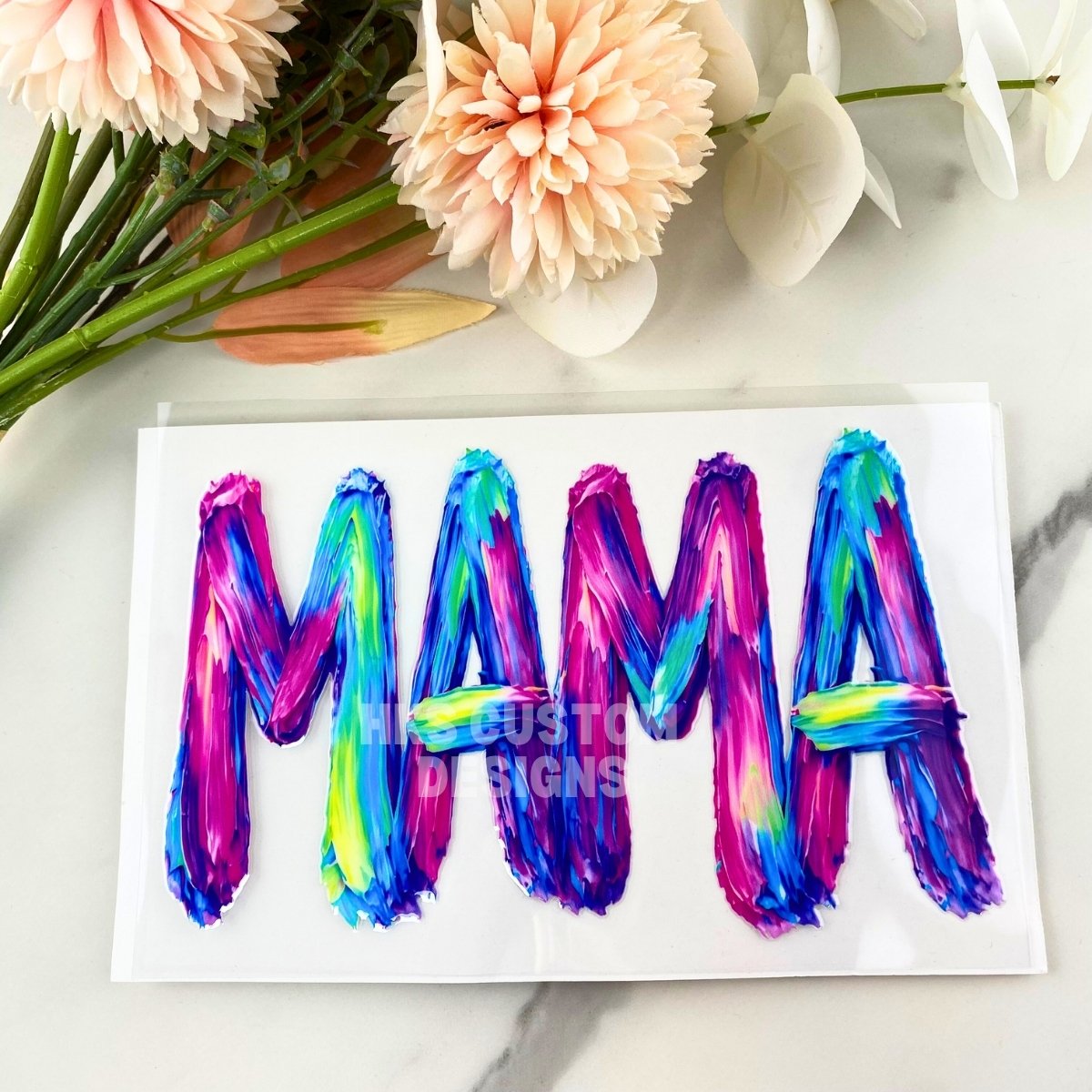 Painted Mama | 4" UV DTF Decal