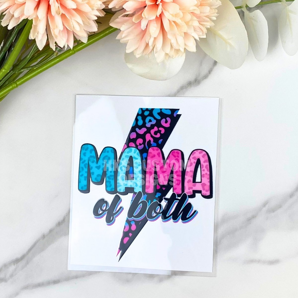 Mama of Both | 4" UV DTF Decal