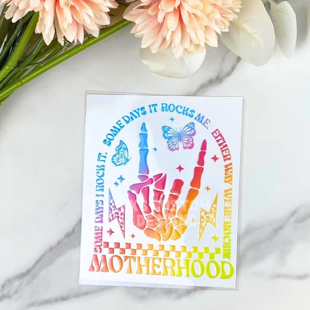 Motherhood | 4" UV DTF Decal