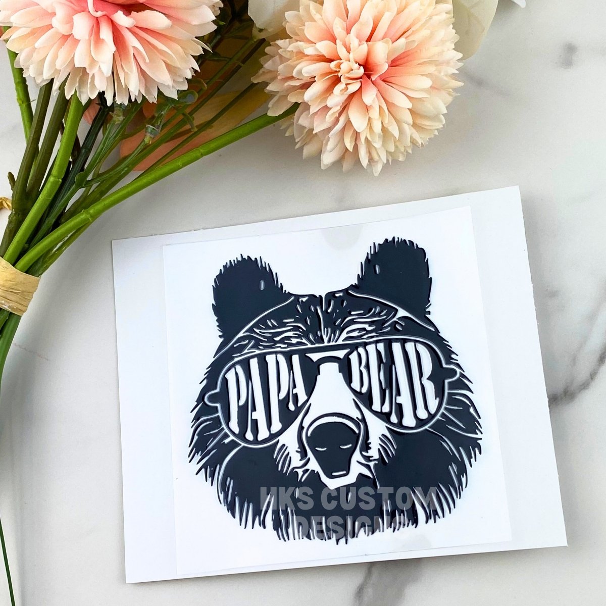 Papa Bear | 4" UV DTF Decal