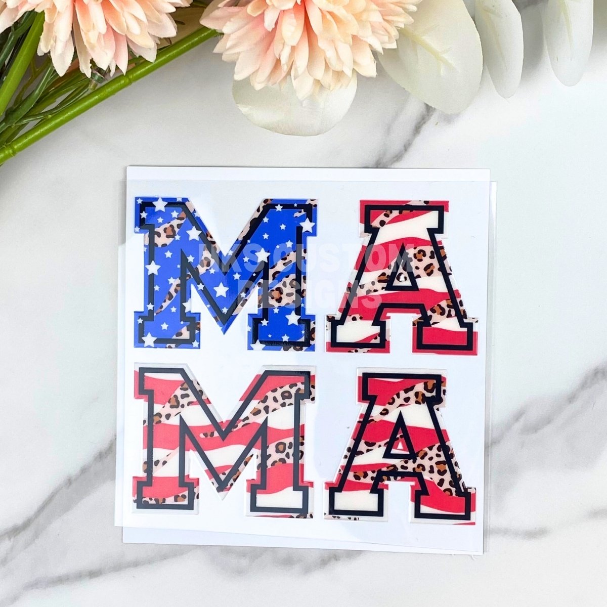 MAMA (USA) | 4" UV DTF Decal