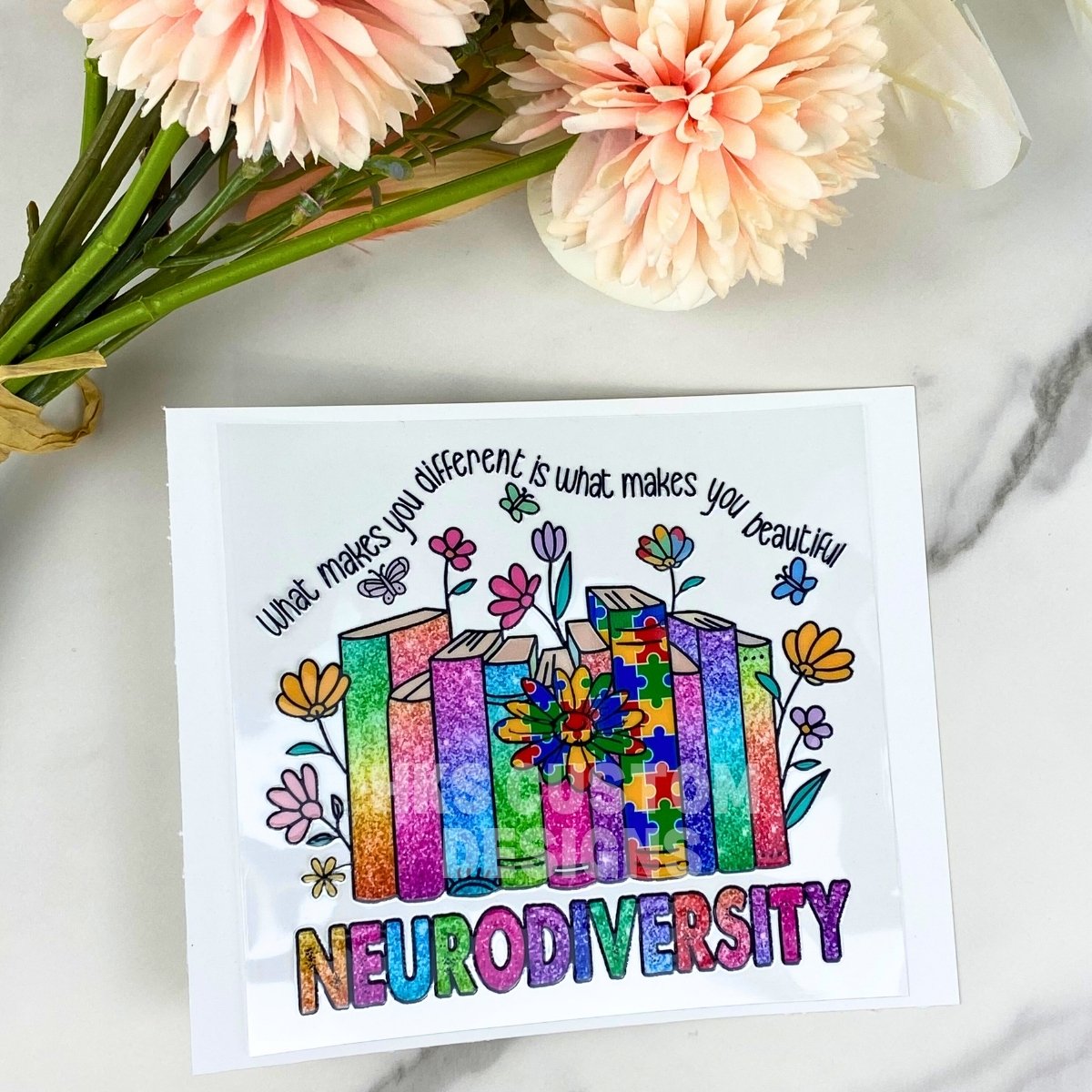 Neurodiversity | 4" UV DTF Decal