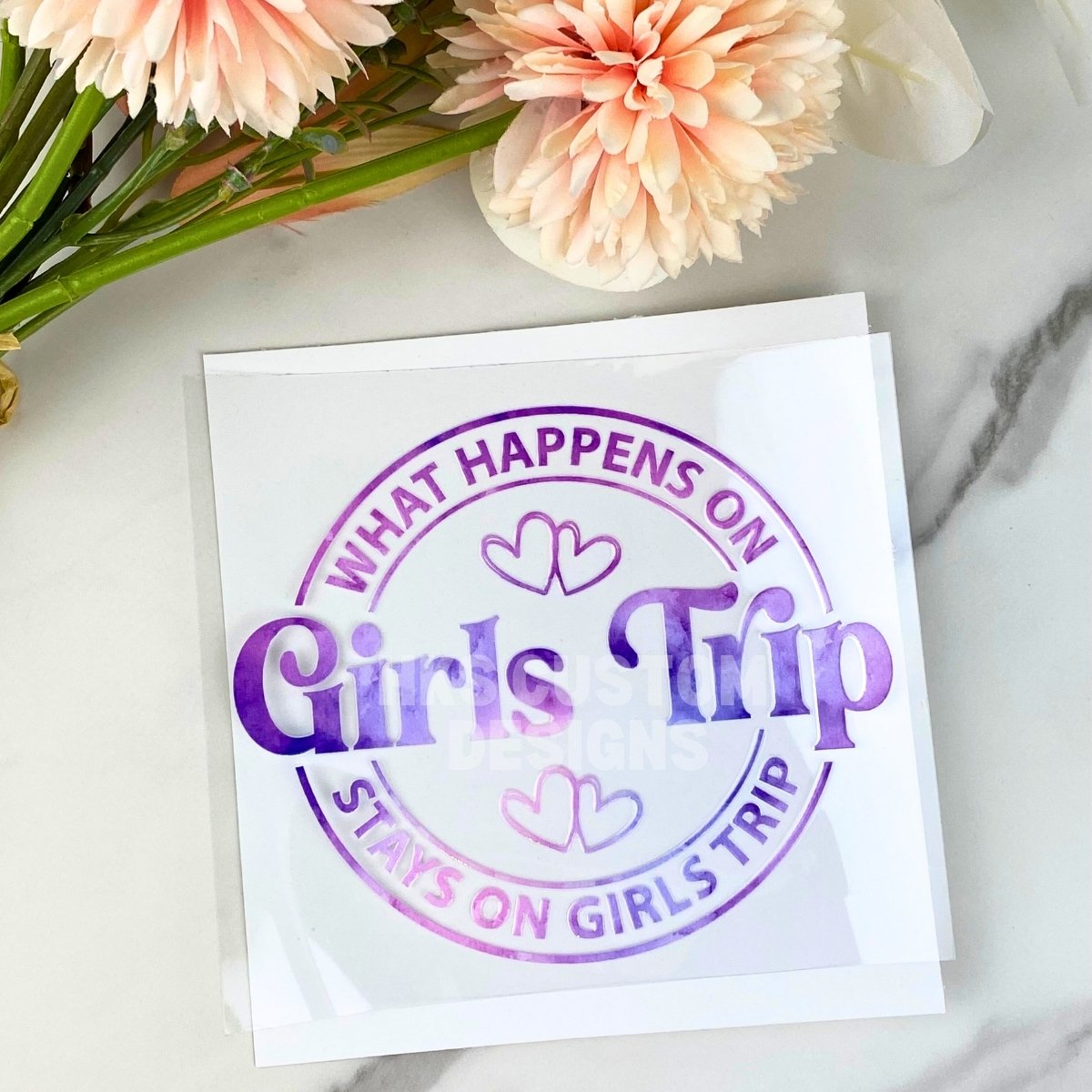 Girls Trip | 4" UV DTF Decal
