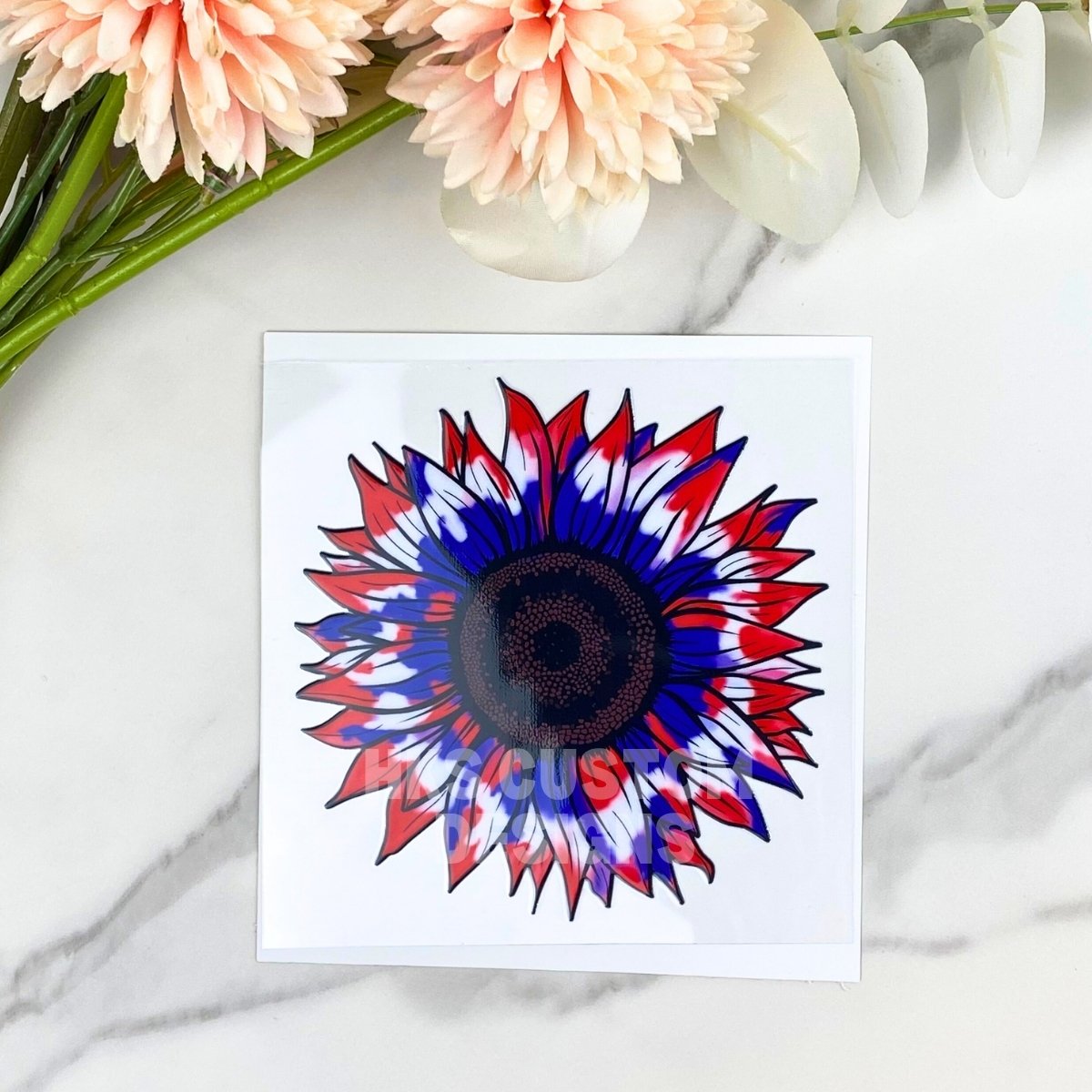 Sunflower (USA) | 4" UV DTF Decal