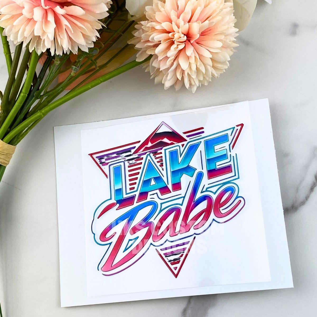 Lake Babe | 4" UV DTF Decal